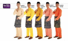 Load image into Gallery viewer, Baju Melayu ADULT WNI Standard size-Cekak Musang (Collar, buttons not included)