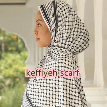 Load image into Gallery viewer, Keffiyeh designs shawls