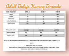 Load image into Gallery viewer, Balqis Brocade Kurung Kedah