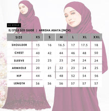 Load image into Gallery viewer, ARRISHA Abaya