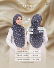 Load image into Gallery viewer, Hijab Twist Printed