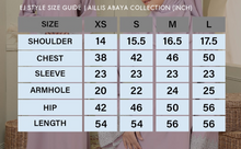 Load image into Gallery viewer, AILLIS Abaya