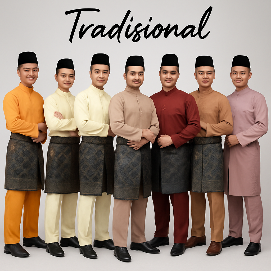 Baju Melayu - Kurta - Jubah
