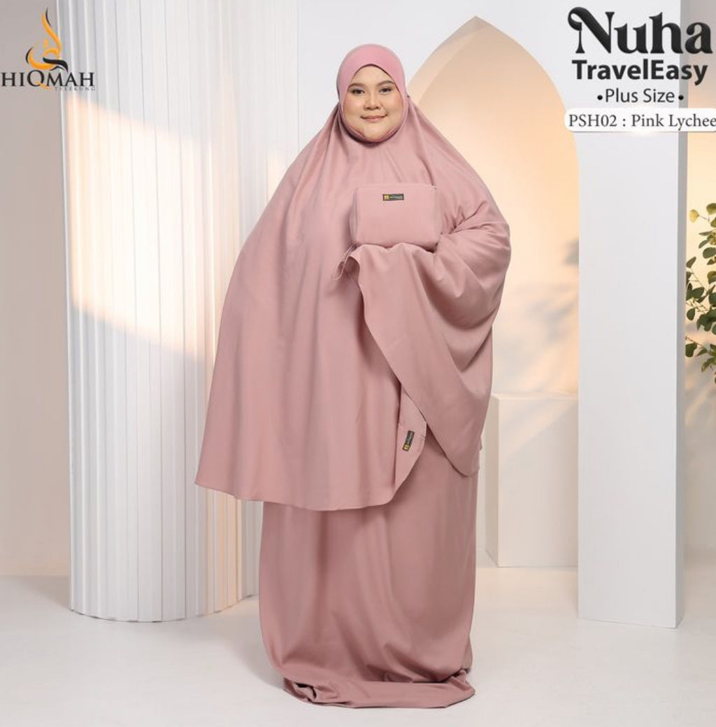 Telekung Nuha Traveleasy (Plus Size)