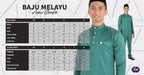 Baju Melayu Amar (SLIMFIT) Cekak Musang Buttons not included