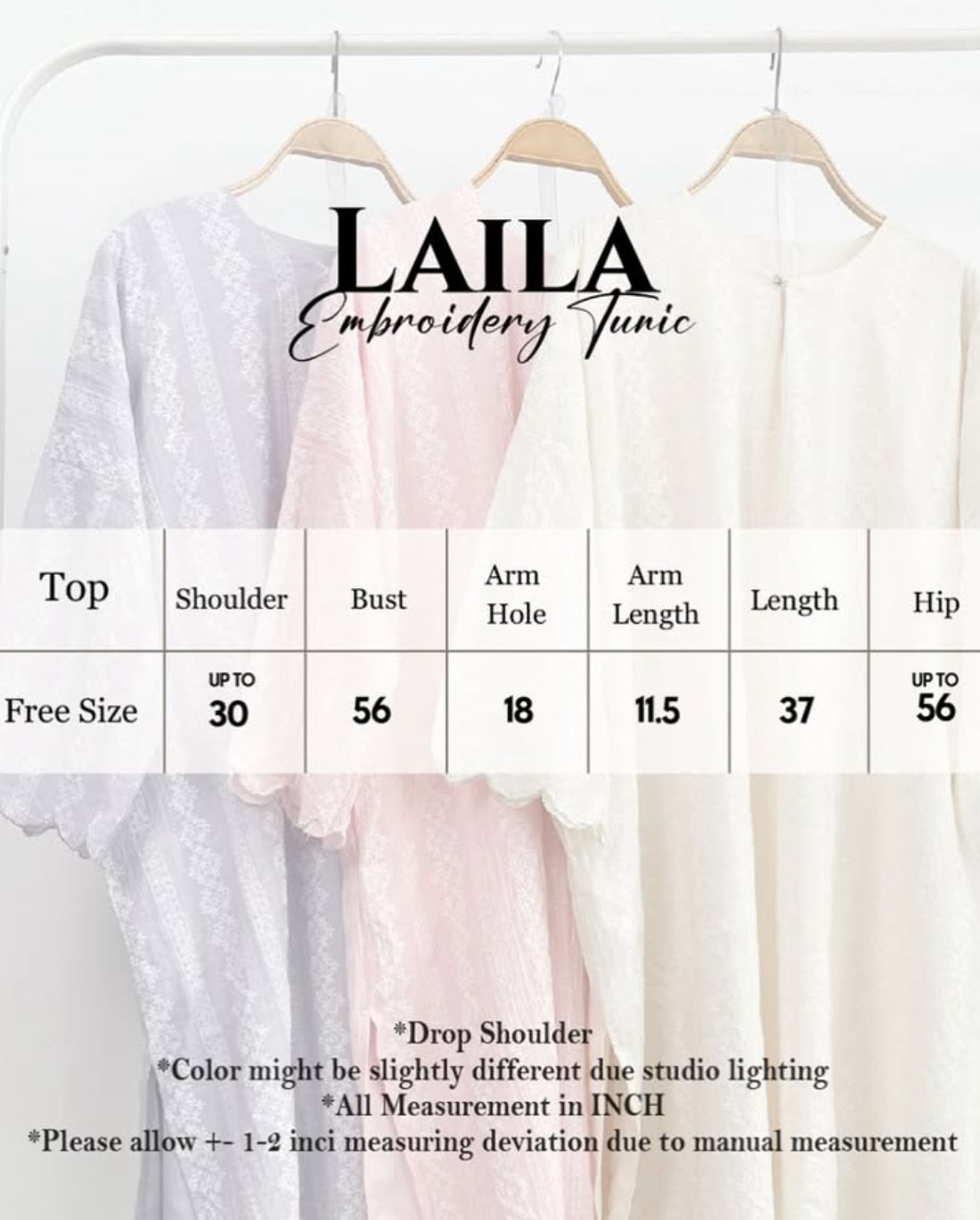Laila Embroidery Tunic