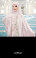 Telekung Mahsuri Emboss