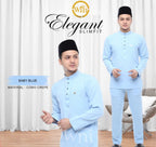 Baju Melayu Adiey Como Crepe (SLIMFIT)-buttons not included