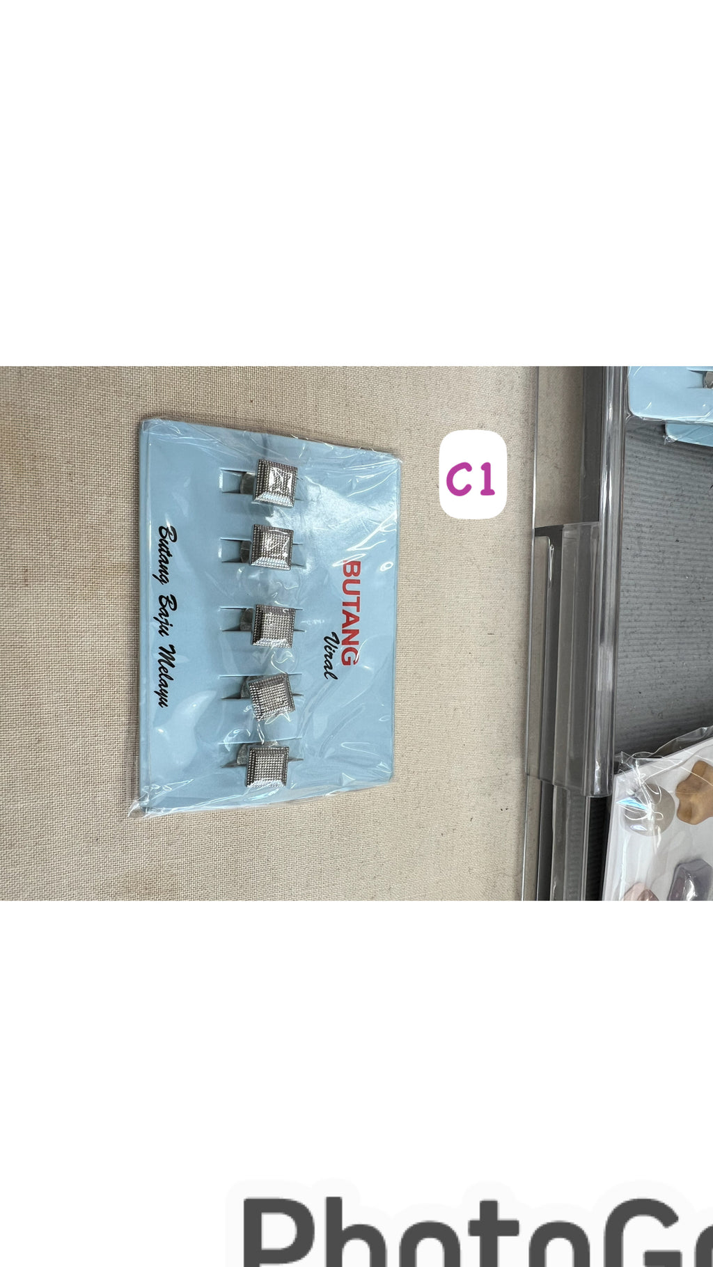 Butang Baju Melayu simple