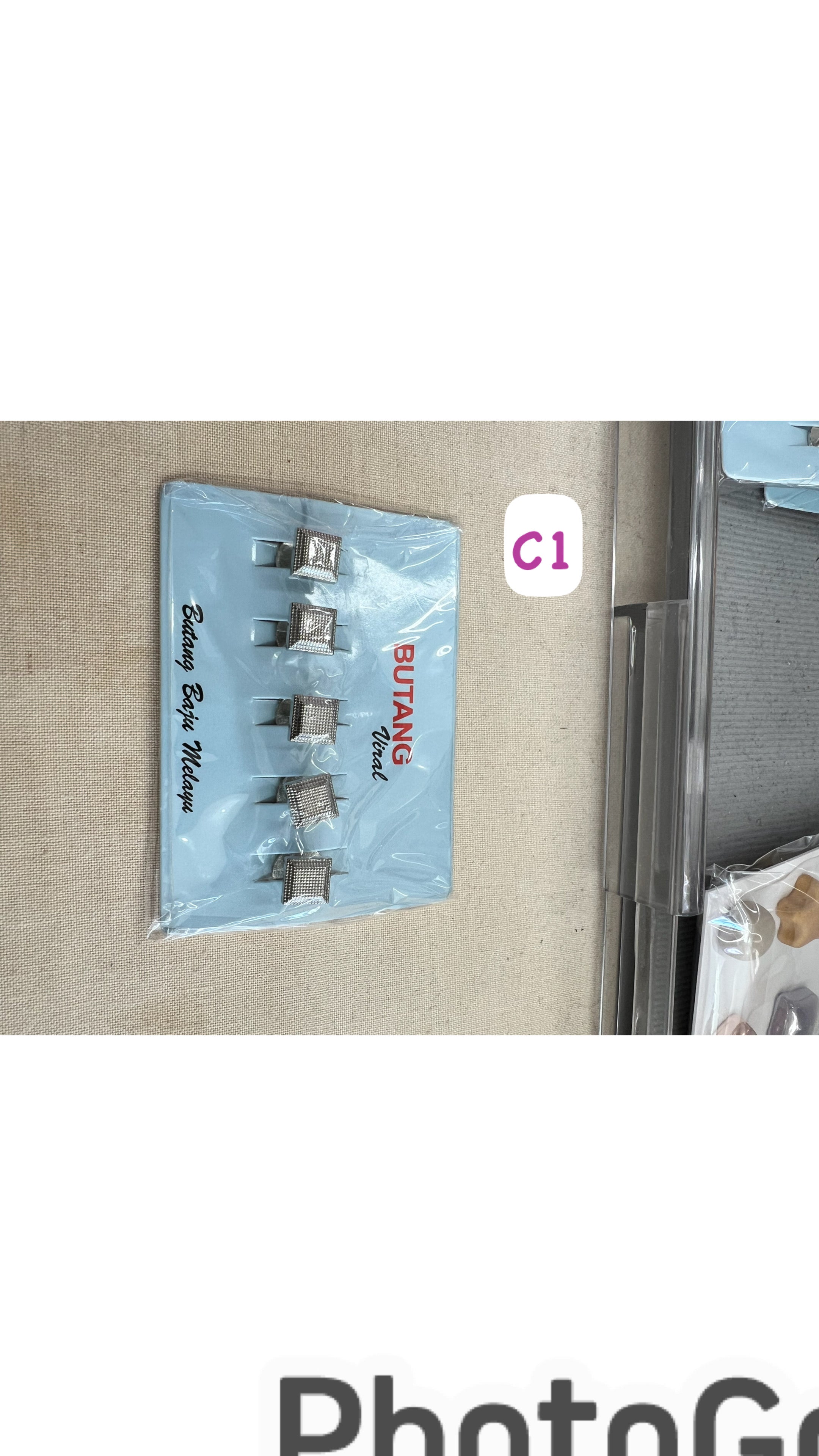 Butang Baju Melayu simple