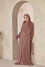 Abaya Shimmer Dahlia