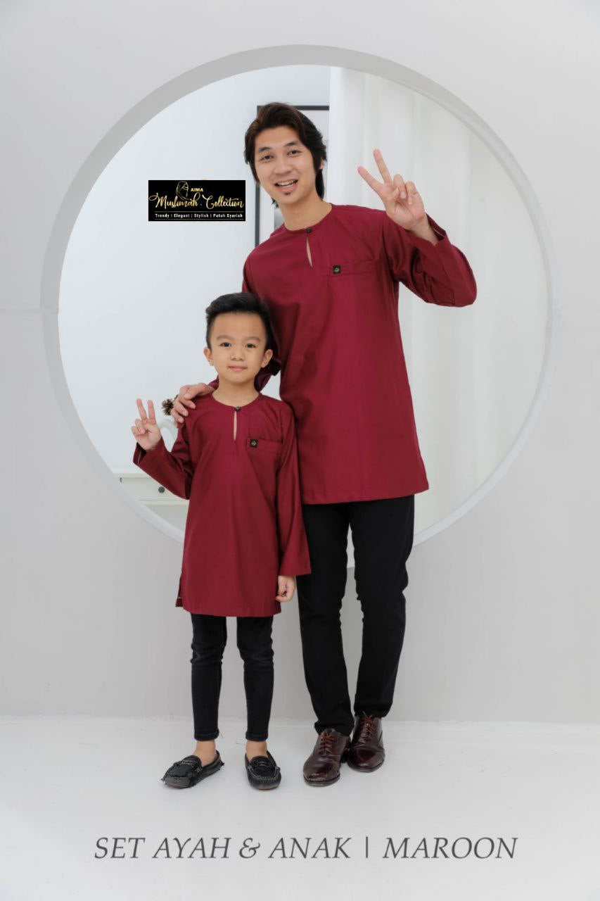 Kurta Nurasz Adult & Boys-round neck