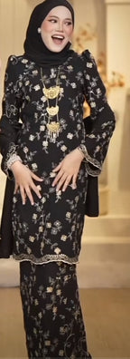 Delima Embroidery Kurung-Adult