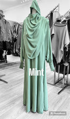 Princess Aisyah Dress & Khimar set