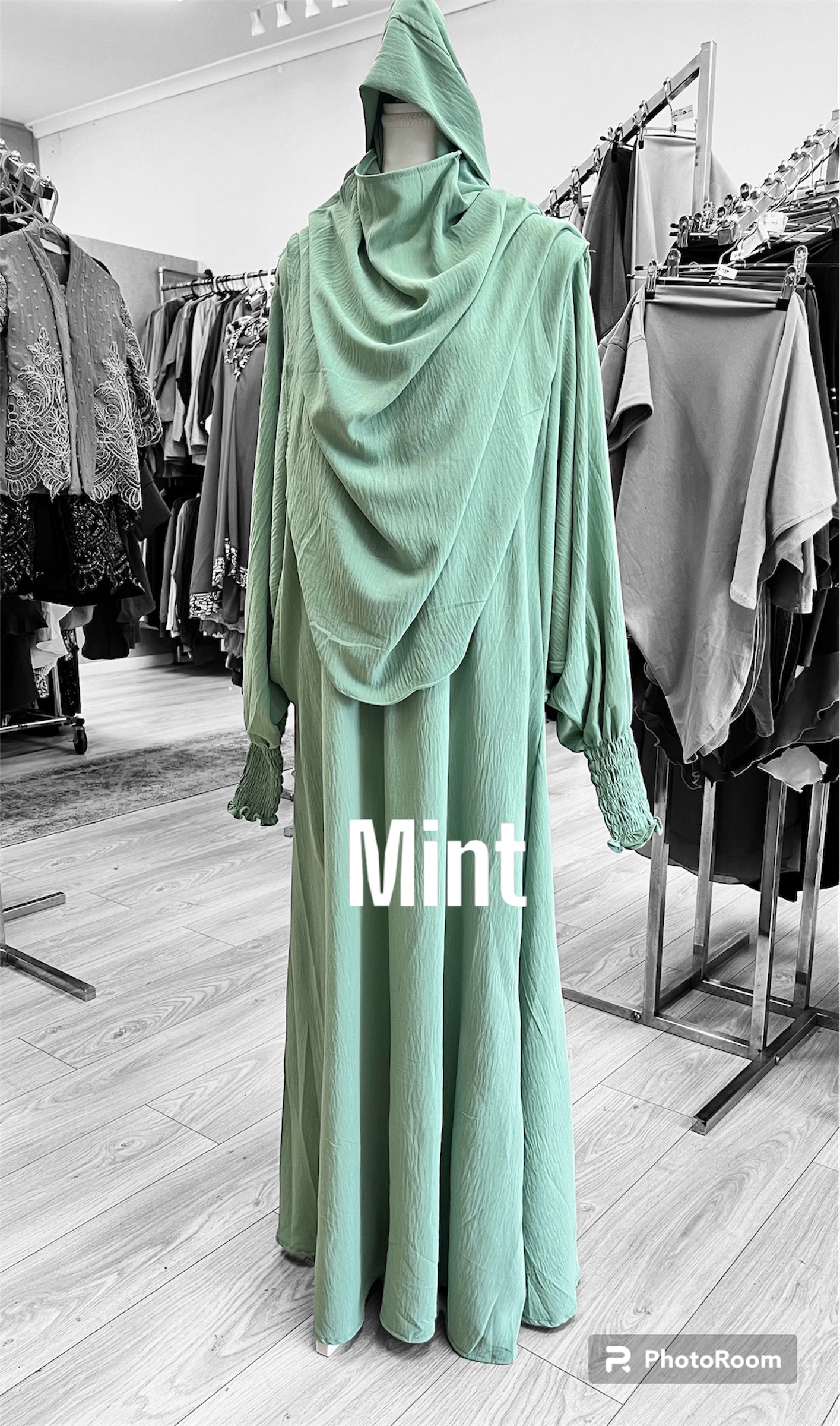 Princess Aisyah Dress & Khimar set