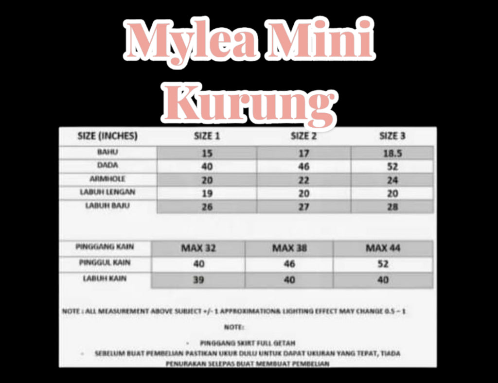 Mylea Mini Kurung