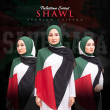 Load image into Gallery viewer, Palestine designs square shawls
