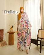 Printed Abaya