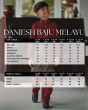 Load image into Gallery viewer, Daniesh Baju Melayu Boys(Pre-Order)
