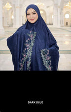 Telekung Mahsuri Emboss