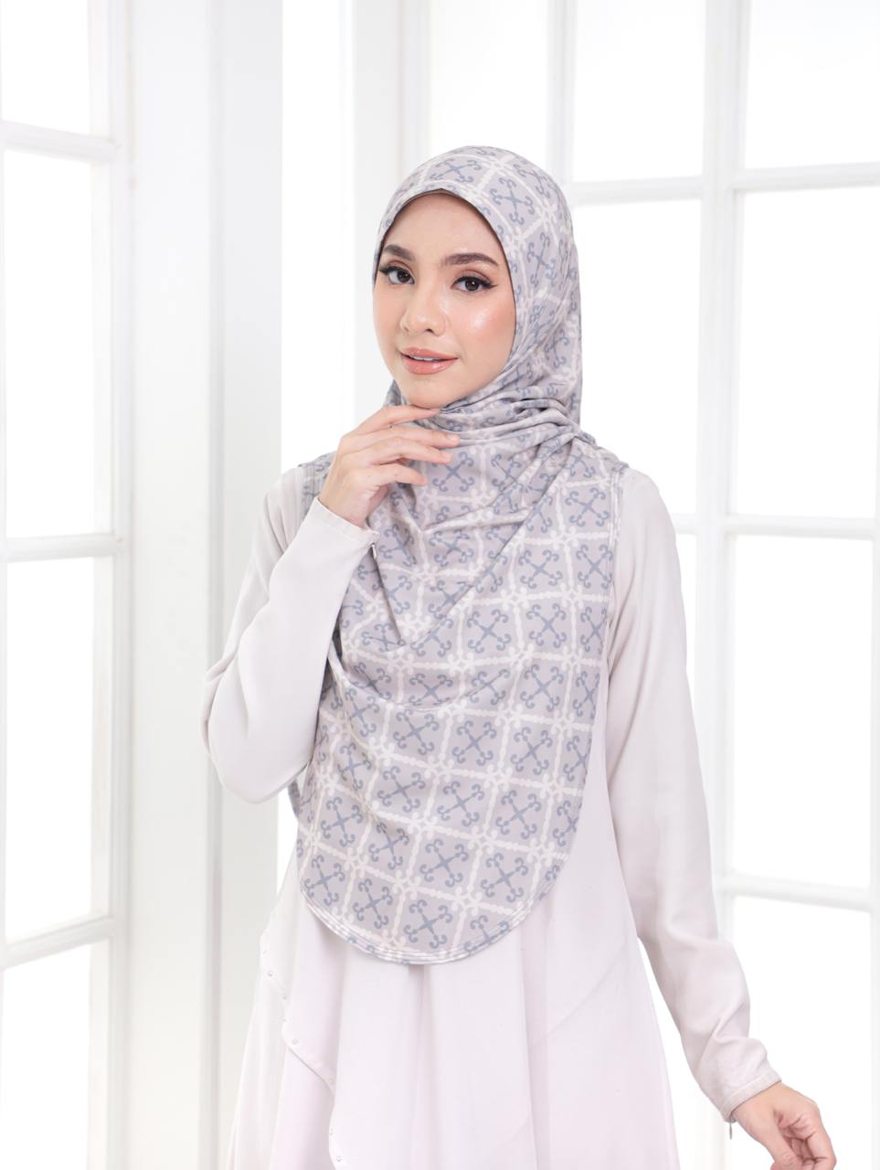Hijab Twist Printed
