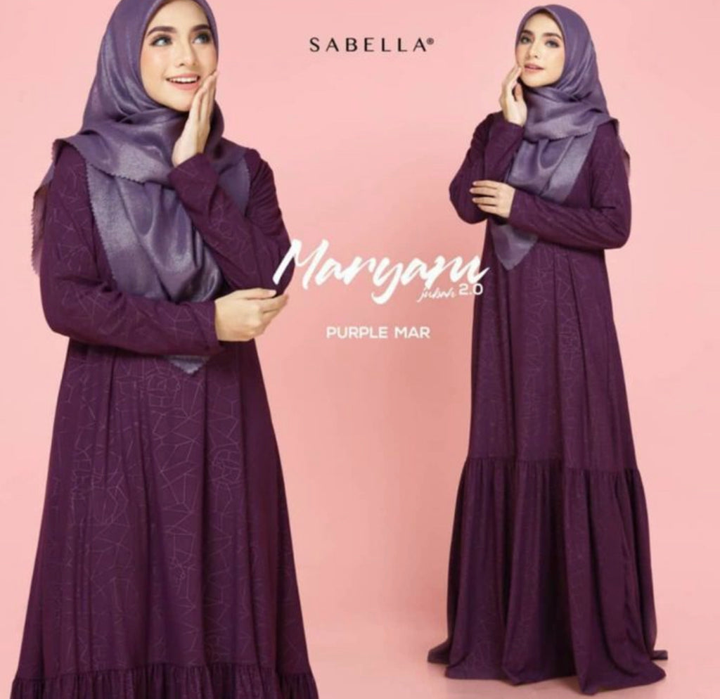 Maryam Emboss Abaya