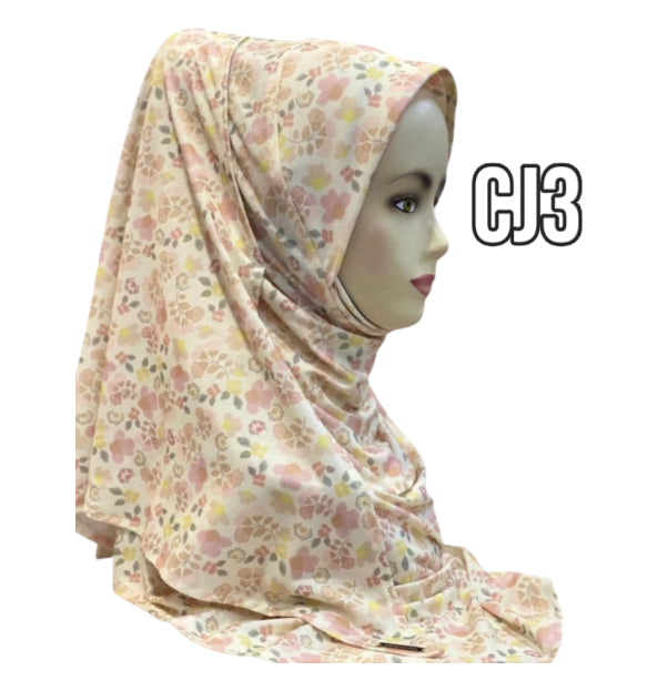 Fameera Cotton Jersey Printed(L)