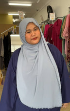 Embroidered Diamonte Shawl