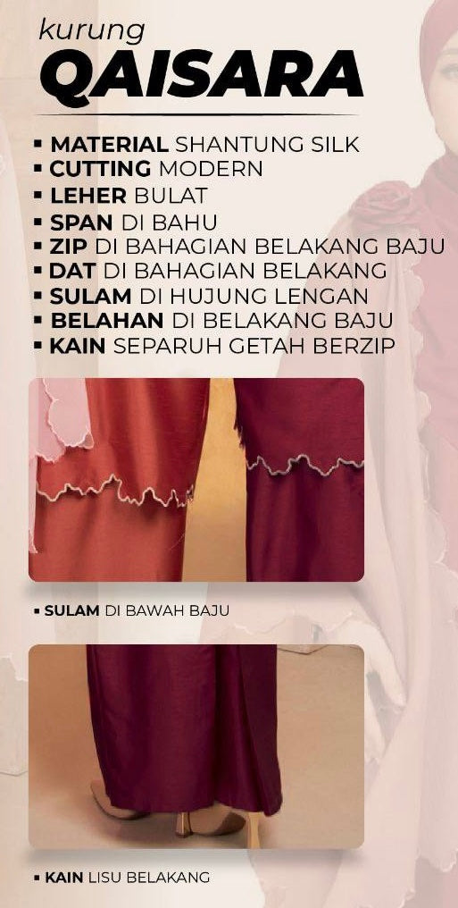 Qaisara Kurung-Adult