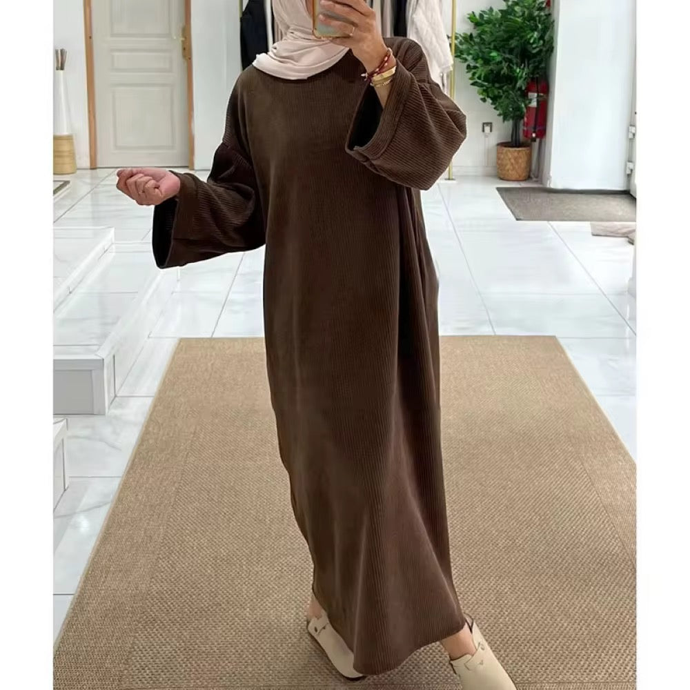 Corduroy Abaya