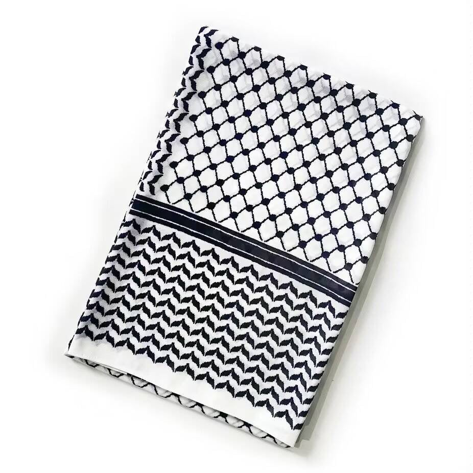 Keffiyeh designs shawls