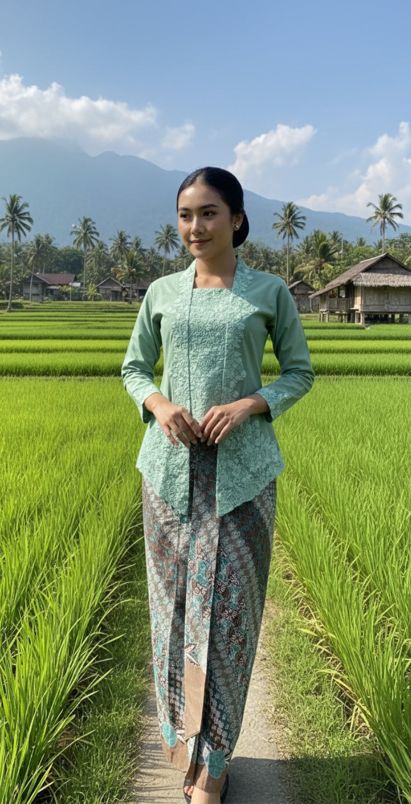Kebaya Embun Kutu Baru