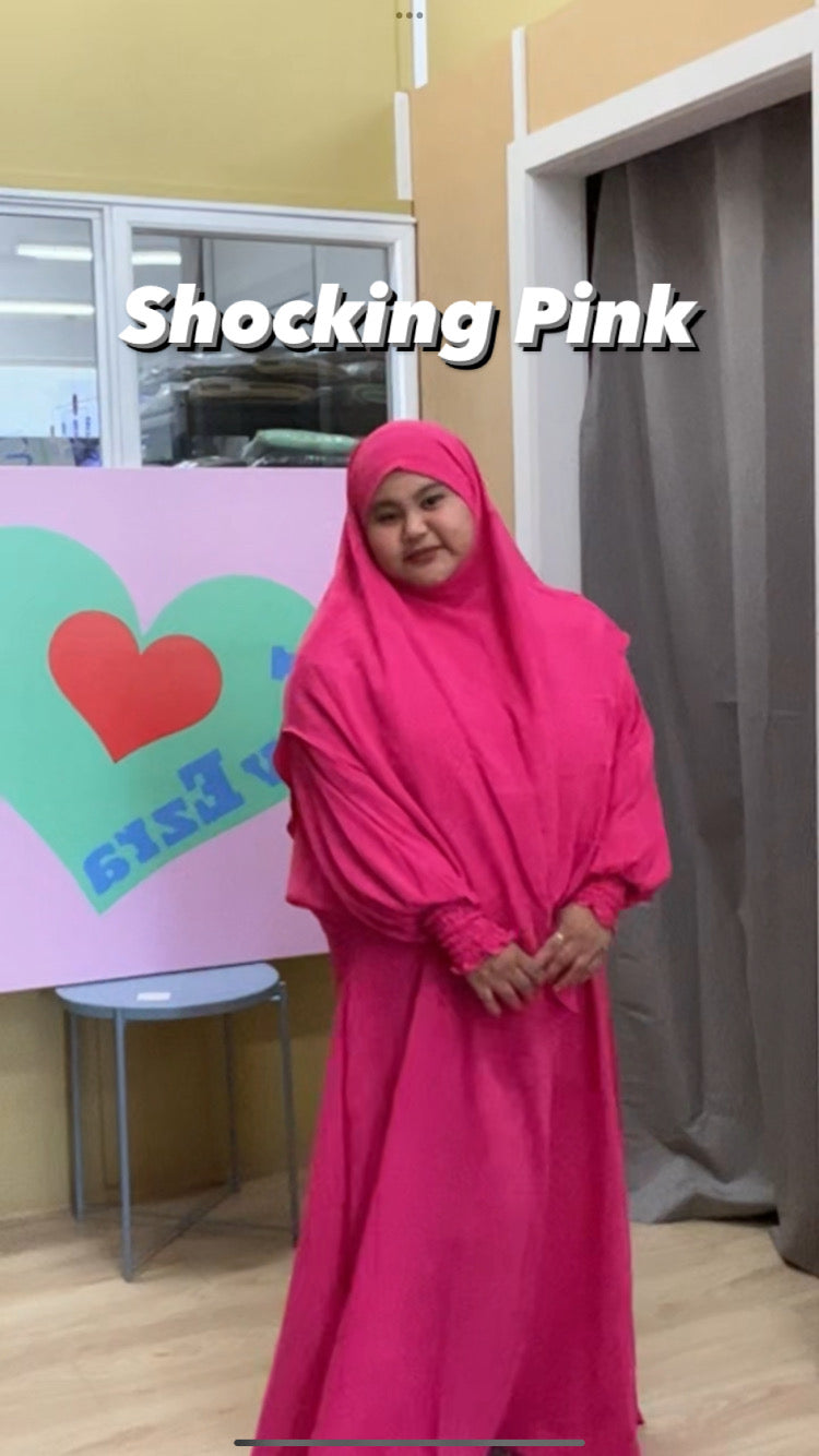 Princess Aisyah Dress & Khimar set