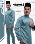 Baju Melayu Amar (SLIMFIT) Cekak Musang Buttons not included