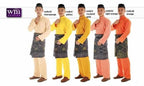 Baju Melayu ADULT WNI Standard size-Cekak Musang (Collar, buttons not included)