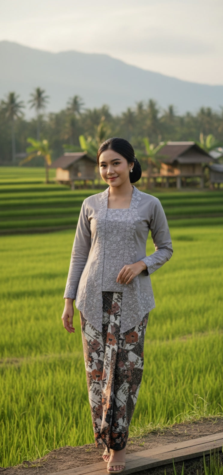 Kebaya Embun Kutu Baru