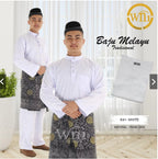 Baju Melayu ADULT WNI Standard size-Cekak Musang (Collar, buttons not included)