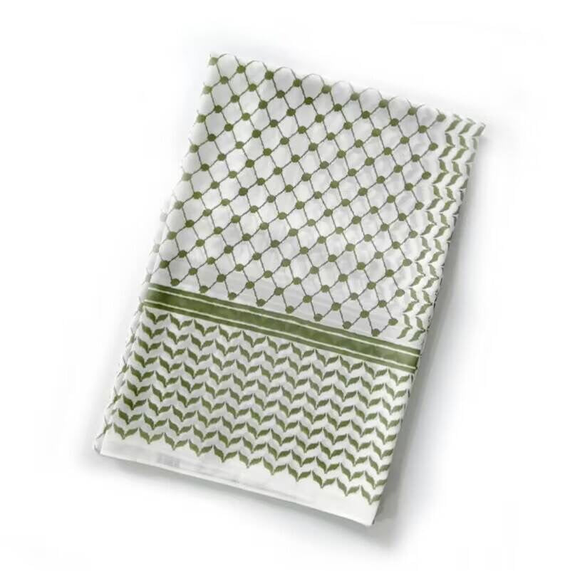 Keffiyeh designs shawls