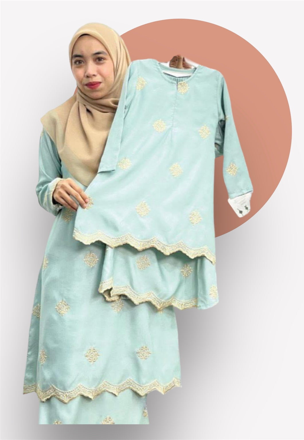 Sulam Tenun Kurung kids