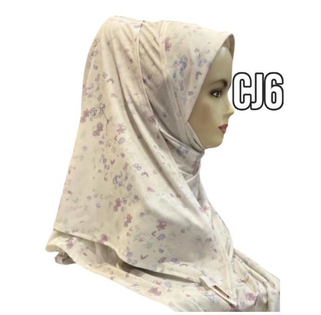 Fameera Cotton Jersey Printed(L)