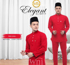 Baju Melayu Adiey Como Crepe (SLIMFIT)-buttons not included