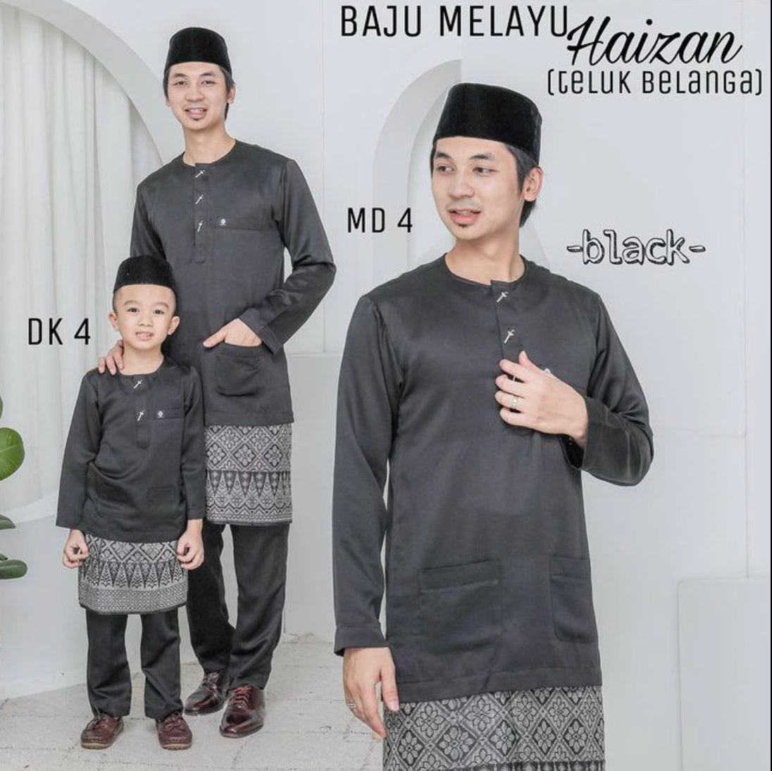 Baju Melayu HAIZAN Boys (TB)