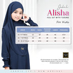 Girls Jubah Alisha (W hijab)