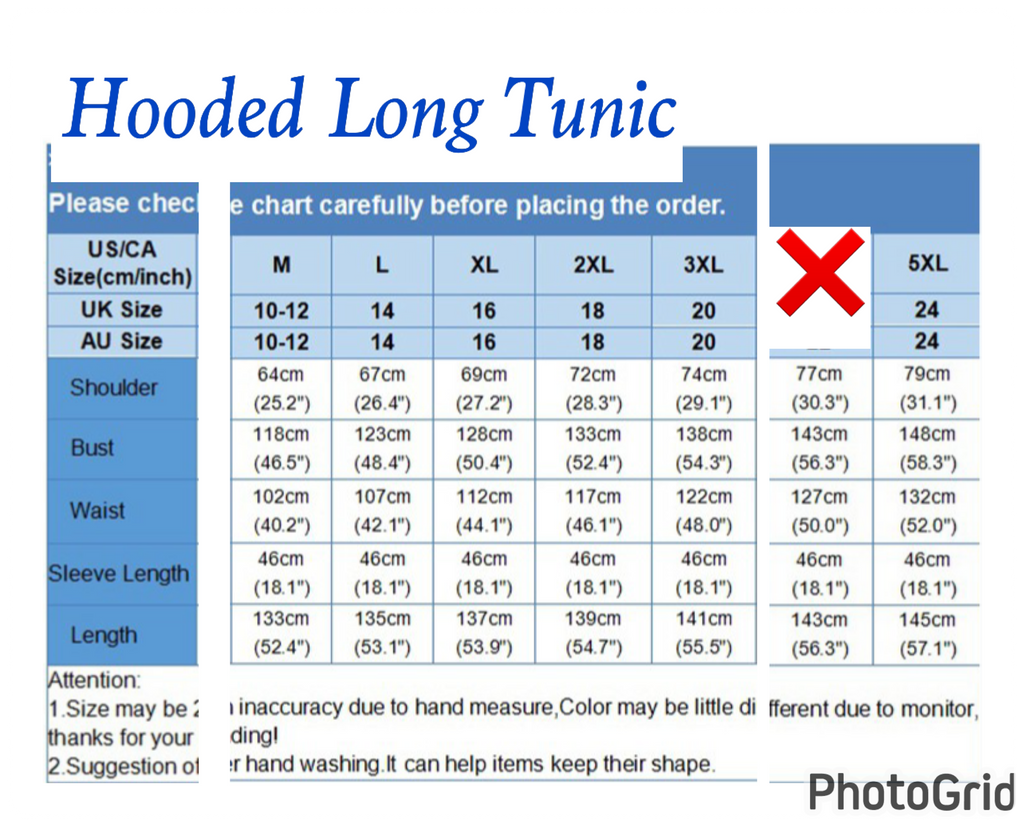 Hooded Winter Long Tunic