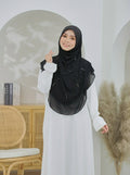 Tudung Zara-Black only