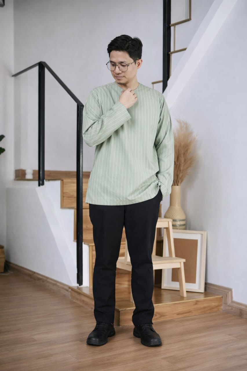 Kurta Jalur Adult & Boys-round neck