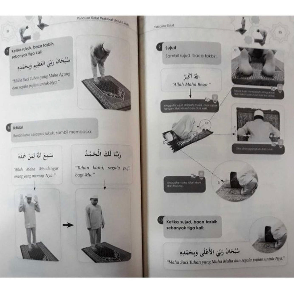 Solat Guide Book (Male/Female)