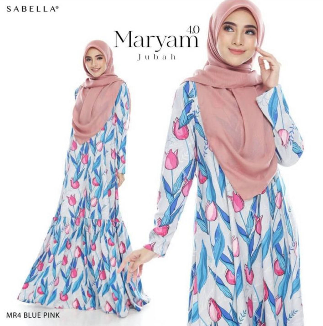 Maryam Printed Abaya