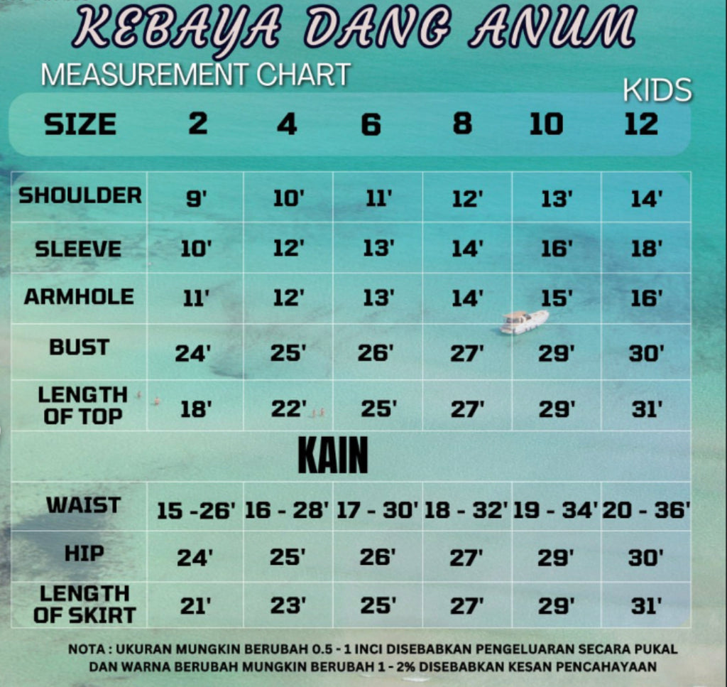 Kebaya Dang Anum KIDS