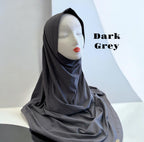 Fameera Lycra Silk Plain Colours M (Pleated)